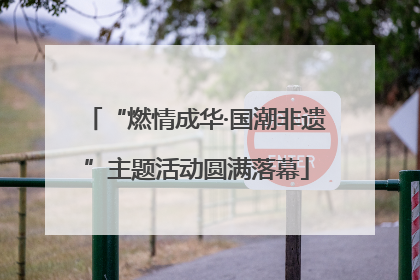 “燃情成华·国潮非遗”主题活动圆满落幕