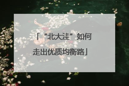 “北大洼”如何走出优质均衡路