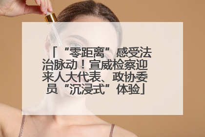 “零距离”感受法治脉动！宣威检察迎来人大代表、政协委员“沉浸式”体验