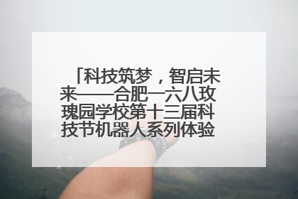 科技筑梦，智启未来——合肥一六八玫瑰园学校第十三届科技节机器人系列体验赛燃动校园