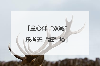童心伴“双减” 乐考无“纸”境