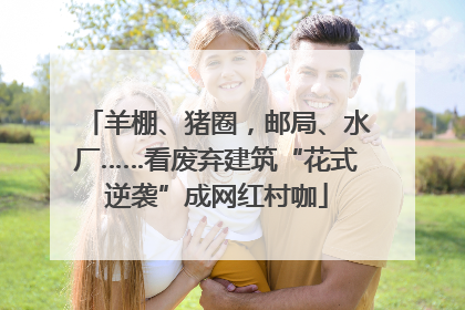 羊棚、猪圈，邮局、水厂……看废弃建筑“花式逆袭”成网红村咖