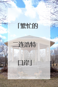 繁忙的二连浩特口岸