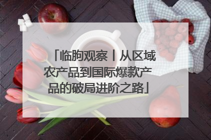临朐观察丨从区域农产品到国际爆款产品的破局进阶之路