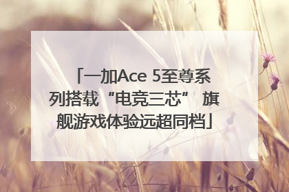 一加Ace 5至尊系列搭载“电竞三芯” 旗舰游戏体验远超同档