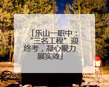 乐山一职中：“三名工程”迎终考，凝心聚力展实效