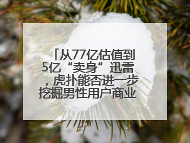 从77亿估值到5亿“卖身”迅雷，虎扑能否进一步挖掘男性用户商业价值？