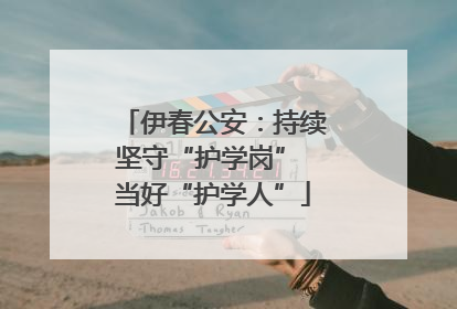 伊春公安：持续坚守“护学岗” 当好“护学人”