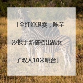 全红婵退赛，陈芋汐携手新搭档出战女子双人10米跳台