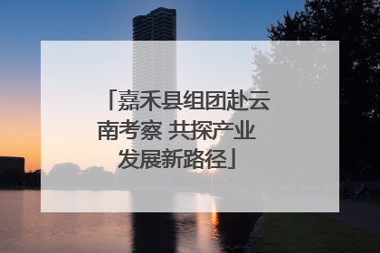 嘉禾县组团赴云南考察 共探产业发展新路径