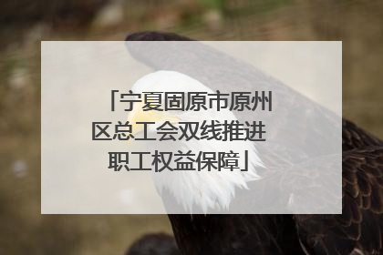 宁夏固原市原州区总工会双线推进职工权益保障