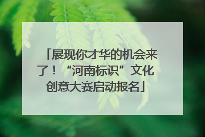 展现你才华的机会来了！“河南标识”文化创意大赛启动报名