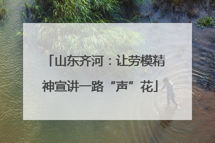 山东齐河：让劳模精神宣讲一路“声”花