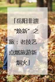 岳阳非遗“焕新”之旅：老技艺点燃旅游新烟火