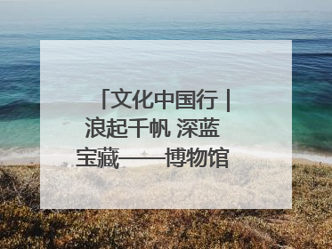 文化中国行｜浪起千帆 深蓝宝藏——博物馆里的海丝遗珍