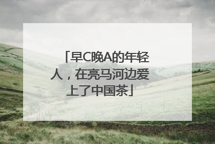 早C晚A的年轻人，在亮马河边爱上了中国茶