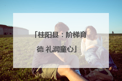 桂阳县：阶梯育德 礼润童心