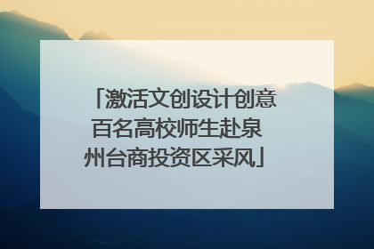 激活文创设计创意 百名高校师生赴泉州台商投资区采风