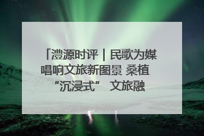 澧源时评｜民歌为媒唱响文旅新图景 桑植 “沉浸式” 文旅融合的破圈启示