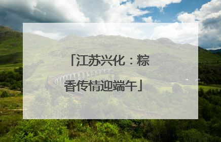 江苏兴化：粽香传情迎端午
