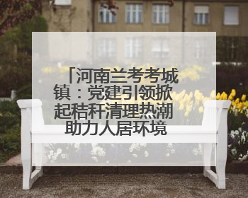 河南兰考考城镇：党建引领掀起秸秆清理热潮 助力人居环境焕新颜