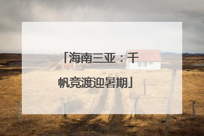 海南三亚：千帆竞渡迎暑期