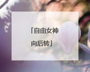 自由女神向后转