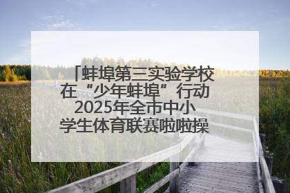 蚌埠第三实验学校在“少年蚌埠”行动2025年全市中小学生体育联赛啦啦操比赛中获佳绩