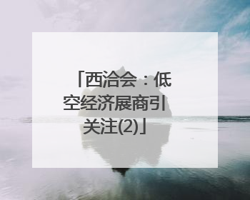 西洽会：低空经济展商引关注(2)
