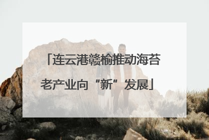 连云港赣榆推动海苔老产业向“新”发展