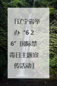 辽宁省举办“6·26”国际禁毒日主题宣传活动