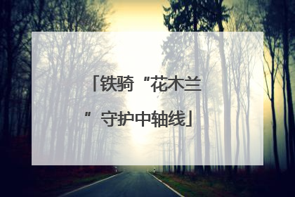 铁骑“花木兰”守护中轴线