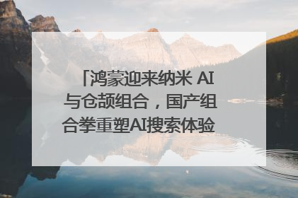 鸿蒙迎来纳米 AI 与仓颉组合，国产组合拳重塑AI搜索体验｜新经济观察